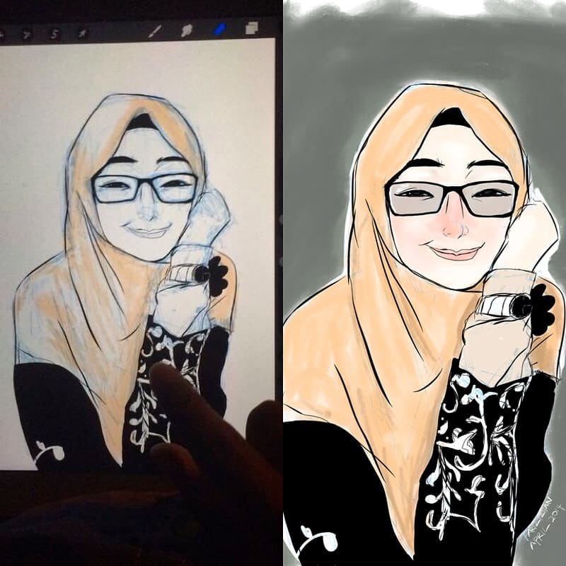 Fariz iPad Painting