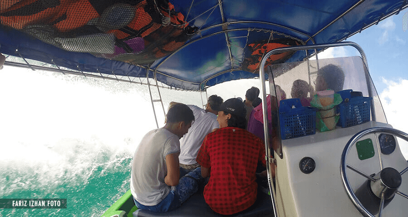 bot-snorkeling-ombak-resort-perhentian-kecil